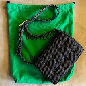 BOTTEGA VENETA - PADDED CASSETTE DENIM CROSSBODY